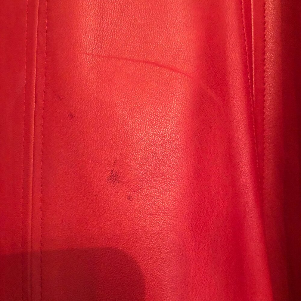 RARE Jean Paul Gaultier Vintage Leather Skirt - Picture 7 of 7